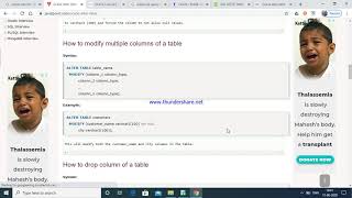 Oracle ALTER TABLE Statement-3