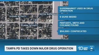 Tampa PD says it took down a major drug operation