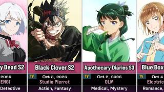 90 Upcoming Anime in Fall 2026 | October to December