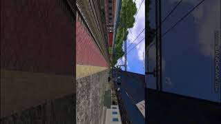 🚆 16606 Ernad Express Skips Wadakkanchery Station 🔥 | MSTS Train Simulation #shorts#train