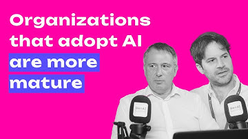 Organizations that adopt AI are more mature | Antreas Athanassopoulos