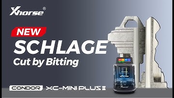 [New Feature]- Schlage Household Cut by Bitting Using Xhorse Condor II  OBDII365