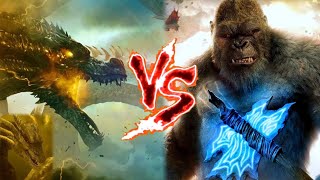 King Ghidorah Vs King Kong - Alternative Ending - Epic Supercut Battle