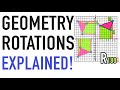 Geometry Rotations Explained (90, 180, 270, 360)