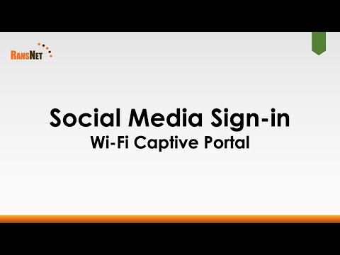 RansNet Wi-Fi: Social Media Sign-in to mbox Wi-Fi captive portal