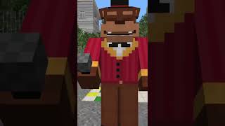 OVER HERE AND THEN OVER THERE. #shorts  #minecraft #fnaf