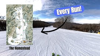 A Tour of The Homestead Resort - Every Run POV!