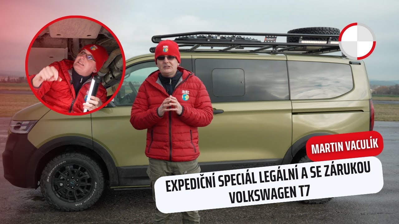 Expediční speciál legální a se zárukou: Volkswagen T7 v testu Martina Vaculíka! 🤩