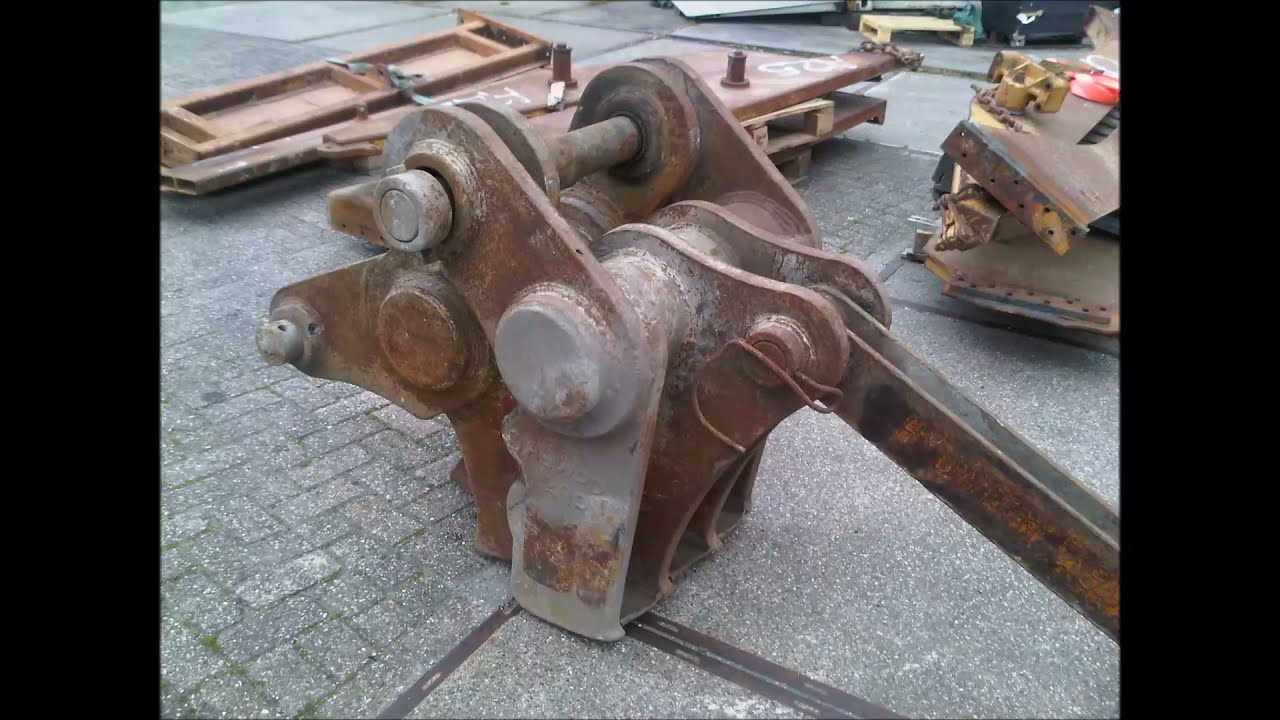 Geith mechanical concrete crusher to fit 30T carrier, 90mm pins, for sale