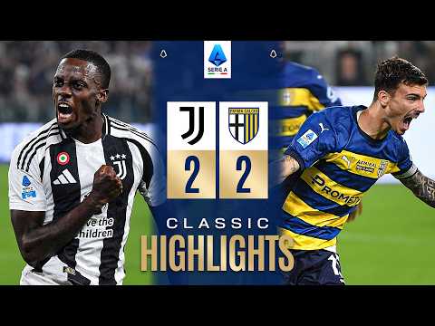 Video JUVENTUS-PARMA 2-2 | CLASSIC HIGHLIGHTS SERIE A 2024/25