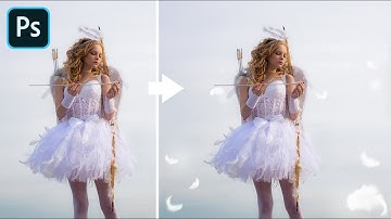 How to Add Feather Overlays and Change Color in Photoshop