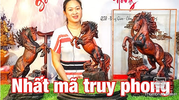 Nhất Mã Truy Phong gỗ Trắc đỏ đen thần thái tuyệt vời TƯỢNG GỖ NGUYỄN HỒNG 0966336318