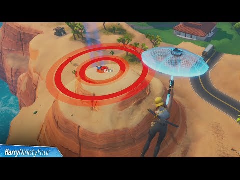 Land on Different Bullseyes All Locations Guide - Fortnite (Bullseye! Challenge)