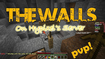 THE WALLS! - LONGEST FIGHT EVER! - Hypixel Server - Map: Candyland