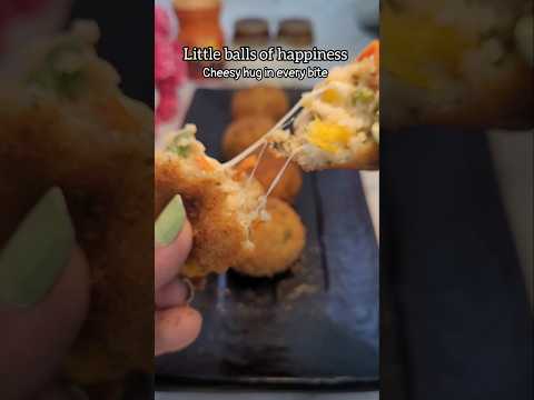 Cheese balls # cheeseballs #riceballs #leftoverricerecipe #youtubeshorts