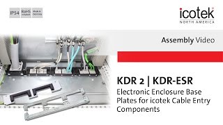 Rittal TS 8 Enclosure Base Plates for Cable Entry | Assembly | icotek North America