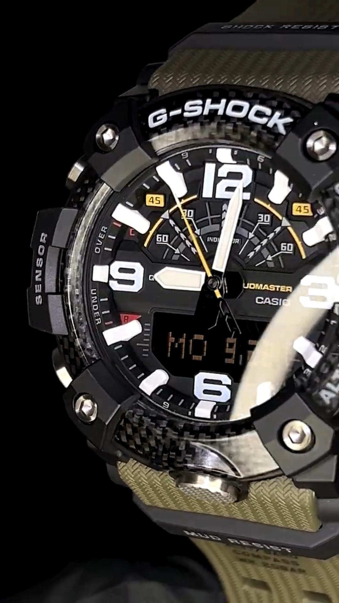 G-Shock Mudmaster GG-B100-1A3 | Olive Green & Black Beast! - YouTube