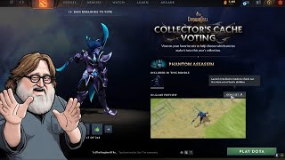 DOTA 2 | Collectors Cache Voting | Skywraith Arcana Giveaway | Caravan Treasures