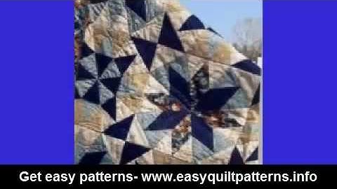 kaleidoscope quilt pattern easy quilting projects