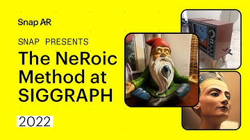 Snap Research | NeRoic Research Paper at SIGGRAPH 2022