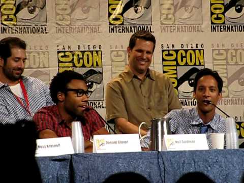 Donald Glover & Danny Pudi sing "Somewhere Out The...