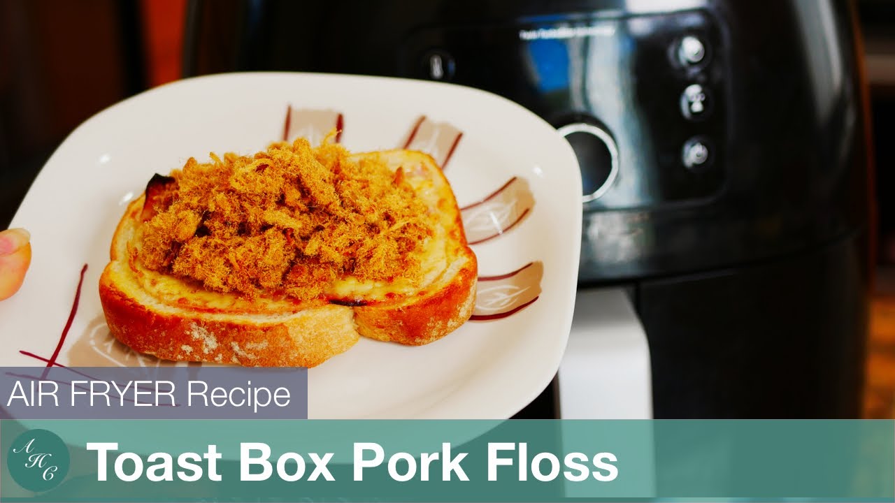 How to make Air Fryer Toasted Bread with Pork Floss Instant Pot Teacher