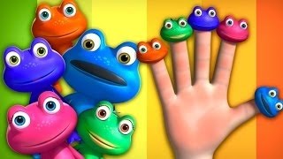 Frog Finger Family | Nursery Rhymes Collection | Many More Kids Songs