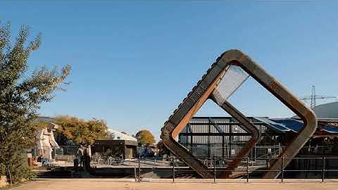 Cody Dock Rolling Bridge by Thomas Randall-Page