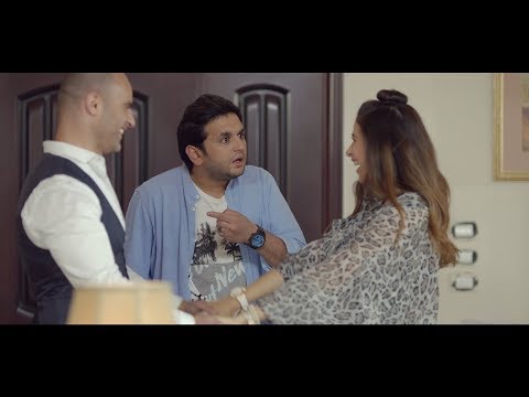 شكلك لما صاحب مراتك يجي يزوكم في البيت 😯 وياسلام لو لبناني .. شوف مصطفى خاطر عمل إيه#هربانة_منها