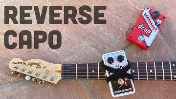 Reverse Capo | Digitech Drop vs EHX Pitch Fork