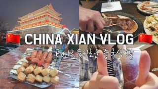 VLOG(🇨🇳 中国生活) 직장인 중국시안 출장유학 브이로그 | 중국에중며드는중 | 시안종루와고루 | CoCo&HEYTEA | 따도후이논모이스테이크 | 이취위엔용문각 | 시안완커탐방