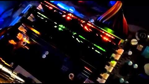 AVEXIR Blitz 1.1 RAM in Action with LEDs