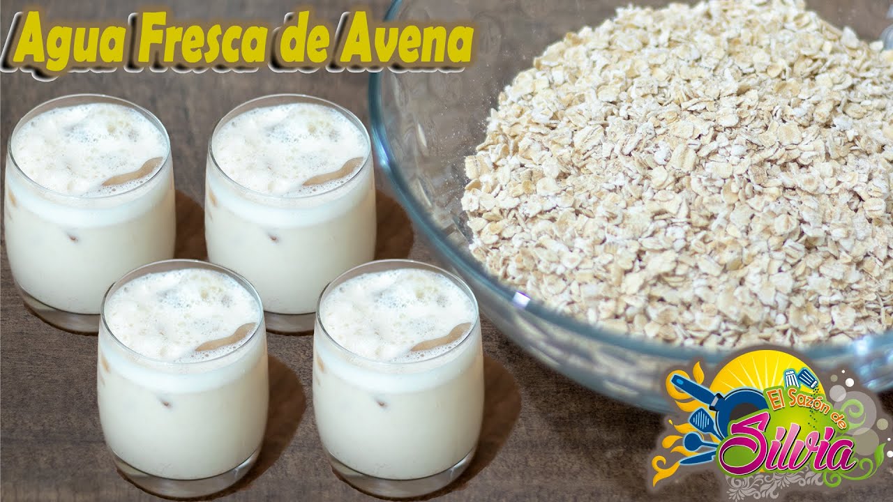 Como hacer una agua de avena