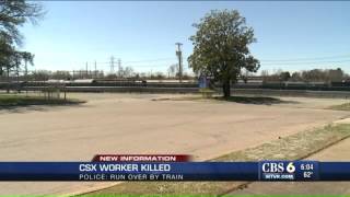 WATCH: CSX worker killed
