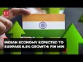 Indian economy expected to surpass 65 growth in fy24 finance ministry