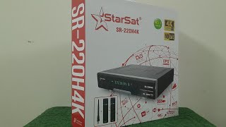 STARSAT SR-220H 4K UHD , HDR10,VP9,HLG Supported Digital Satellite Receiver l Unboxing,Review l Urdu