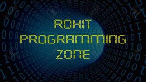 If else statement  in C programming by Rohit programming zone