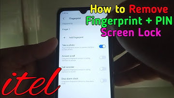 How to Remove Fingerprint + PIN Screen Lock in itel S15