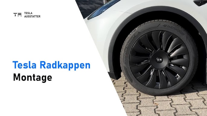 Aero Radkappen in Schwarz für das Tesla Model Y