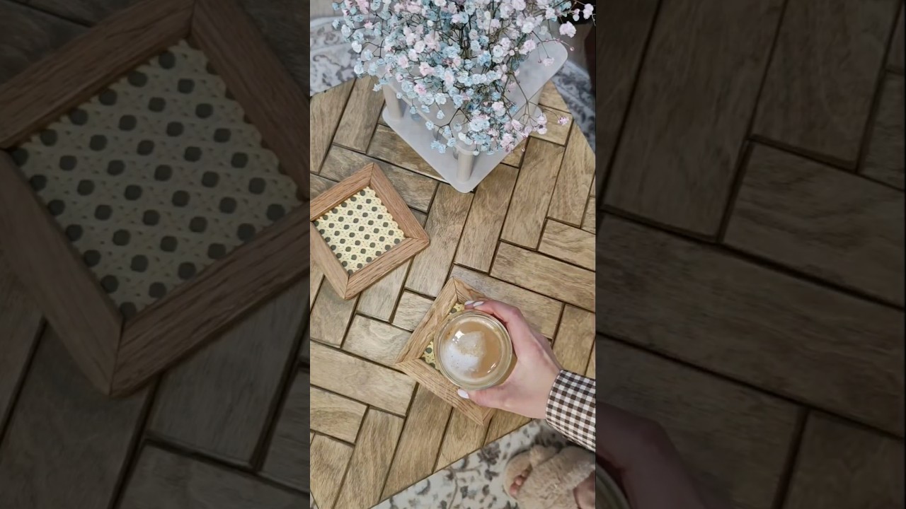 Подставки под чашки #diy #изобрезков