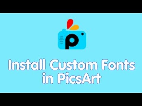 How To Add Font In Picsart