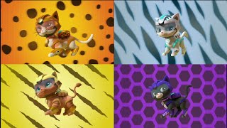 Cat Pack/PAW Patrol | Wild, Rory, Leo and Shade Gear Up! screenshot 2