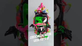 Hulk e Latinha customizados 💃 #artesanato #custom #painting #funko #diy