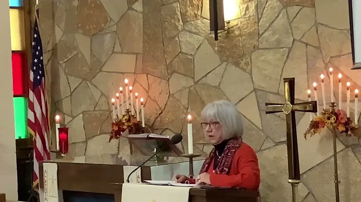 Sermon: Janet Jacobson