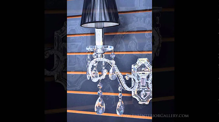Crystal Wall Sconce - Cherie
