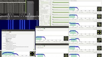 HackRF+Gqrx+10 instances of JAERO (no pulseaudio crashes)