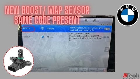 BMW 281A Absolute Pressure Sensor (Boost/ MAP) Code Diag & Fix