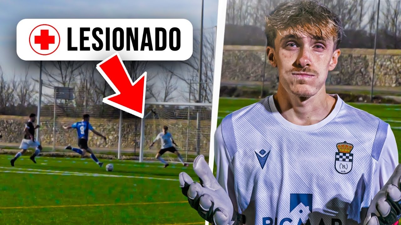 Me LESIONO en el CALENTAMIENTO y NO hay PORTERO SUPLENTE