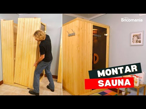 Montar sauna en casa // Programa completo Bricomania