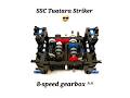 How to build a SSC Tuatara Striker 1:8 Hypercar Part 2: 8-speed gearbox 😉